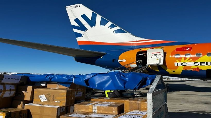 SunExpress, yardımlar için Türkiye ile Almanya arasında ‘Hava Köprüsü’ oluşturdu