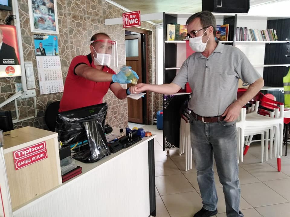 Sungurlu Belediyesi tedbiri elden bırakmıyor 
