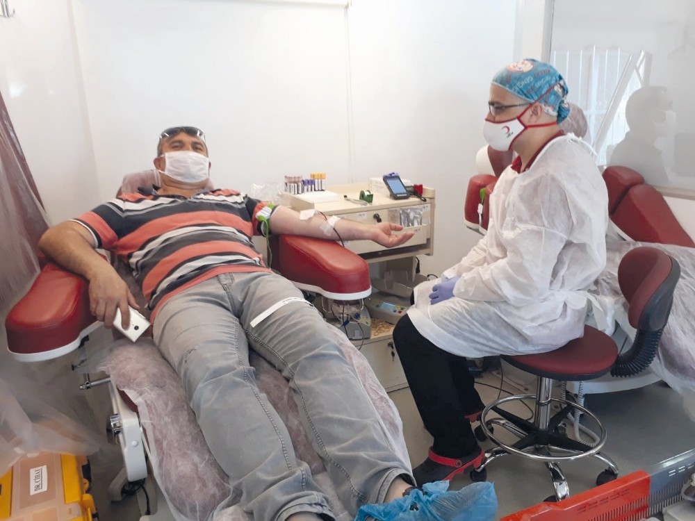 Sungurlu’da 3 günde 186 ünite kan toplandı 