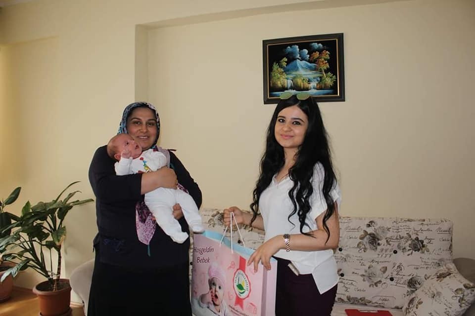 Sungurlu’da 804 bebeğe ’hoşgeldin’ dediler 