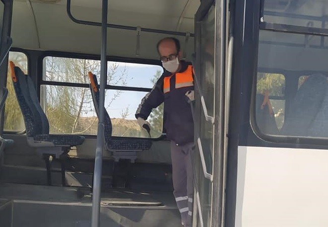 Sungurlu’da koronavirüs tedbirleri 