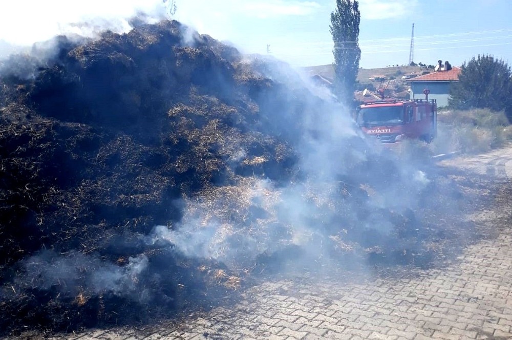 Sungurlu’da yangın 