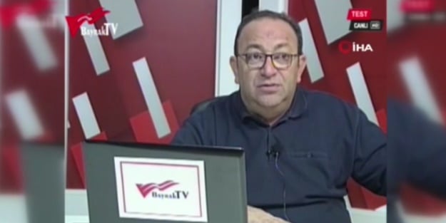 Sunucu depreme canlı yayında yakalandı! İşte o anlar