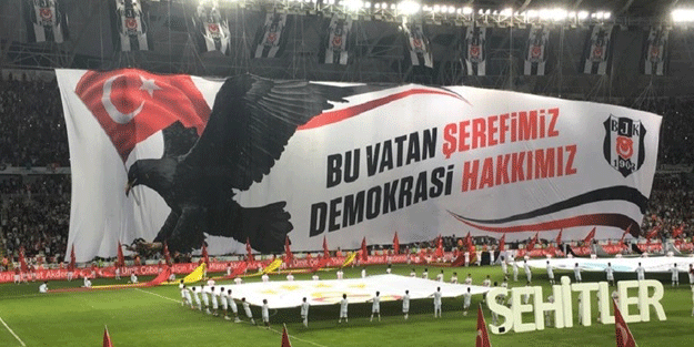 Süper Kupa finalinde muhteşem görüntü!