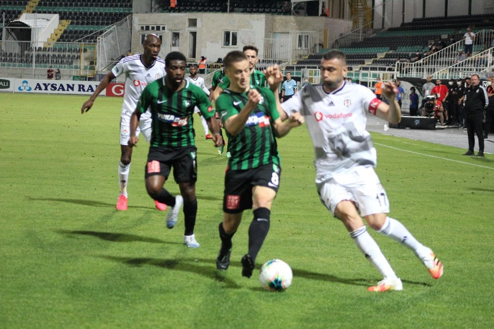 Süper Lig: Denizlispor: 0 - Beşiktaş: 1 (İlk yarı) 