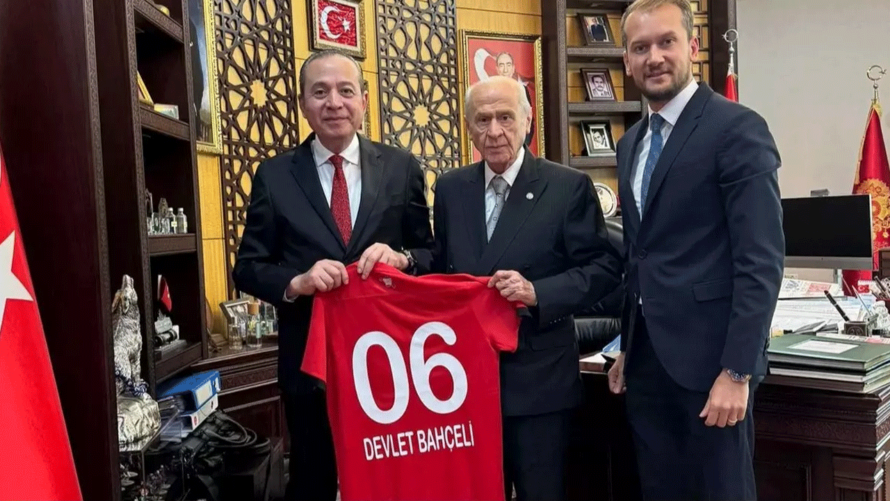 Süper Lig ekibinden Bahçeli'ye ziyaret
