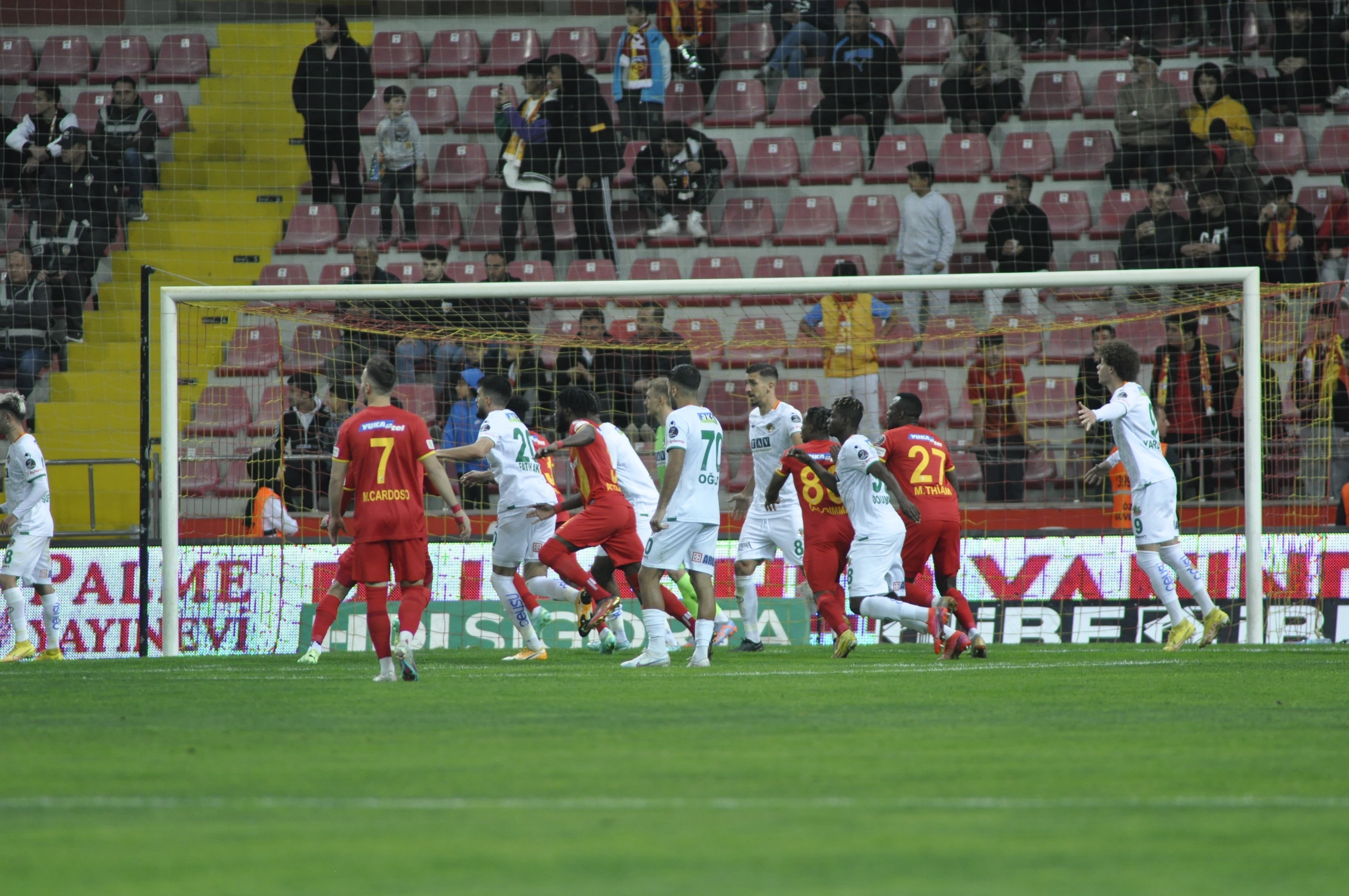 Süper Lig: Kayserispor: 0 - Alanyaspor: 4