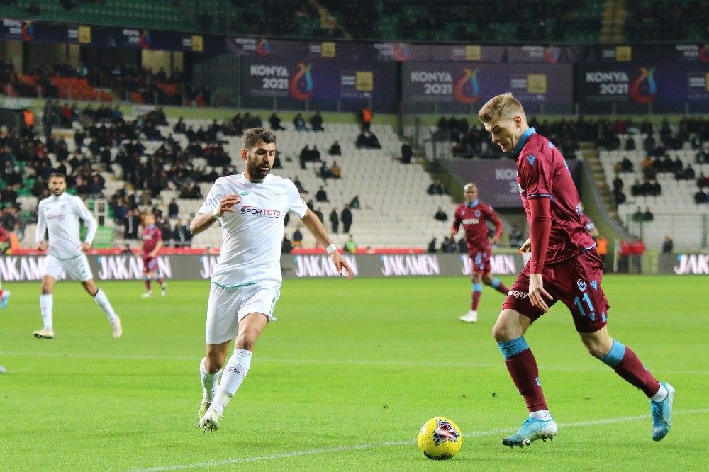 Süper Lig: Konyaspor: 0 - Trabzonspor: 0 (Maç devam ediyor) 