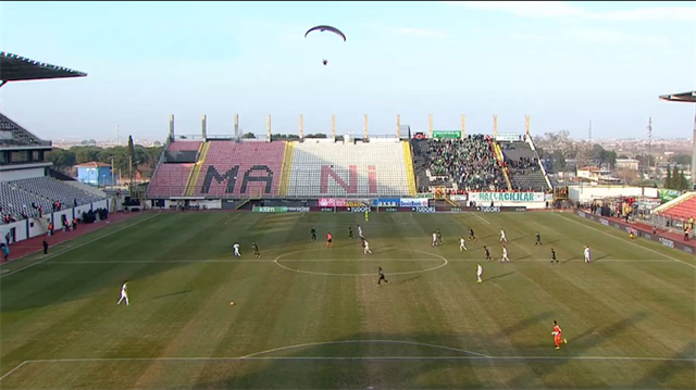 Süper Lig maçında ilginç görüntü