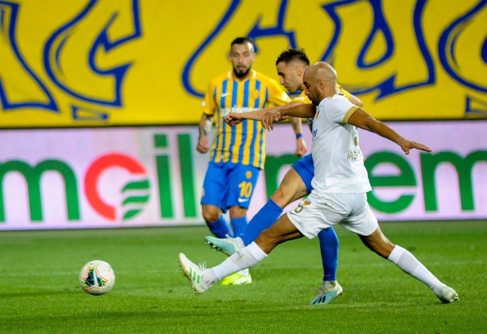 Süper Lig: MKE Ankaragücü: 1 - İstikbal Mobilya Kayserispor: 1 (Maç sonucu) 