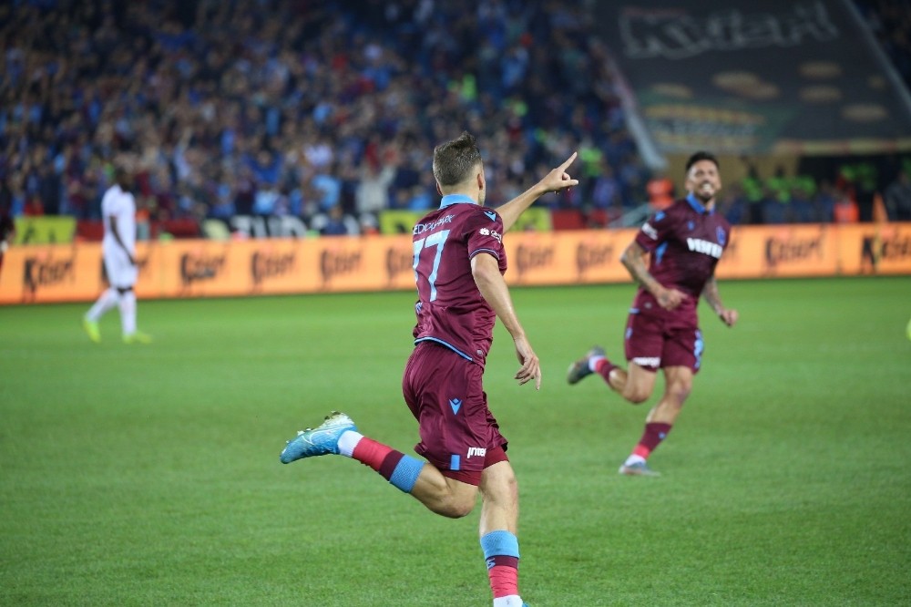 Süper Lig: Trabzonspor: 1 - Gençlerbirliği: 0 (Maç devam ediyor) 