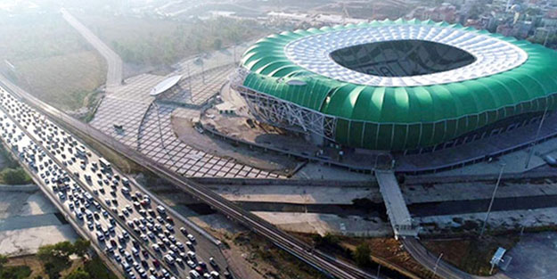 Bursaspor'un Stadı'nda inanılmaz soygun!