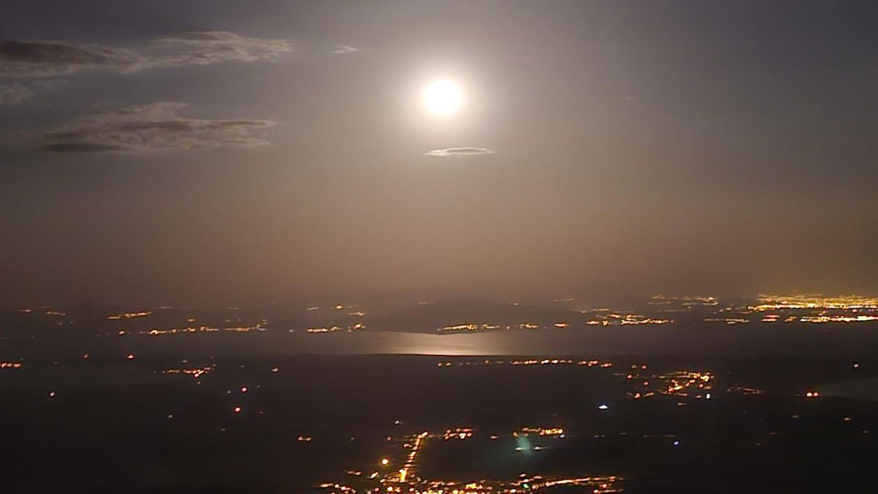 Süphan Dağı eteklerinde büyüleyici gece