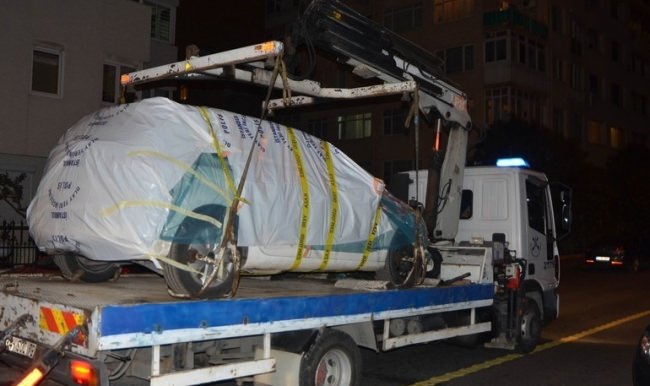 Şüpheli araç Boğaziçi Üniversitesi'nde yakalandı