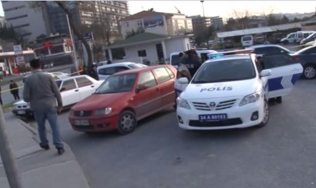 Şüpheli araç Kağıthane Emniyeti otoparkında