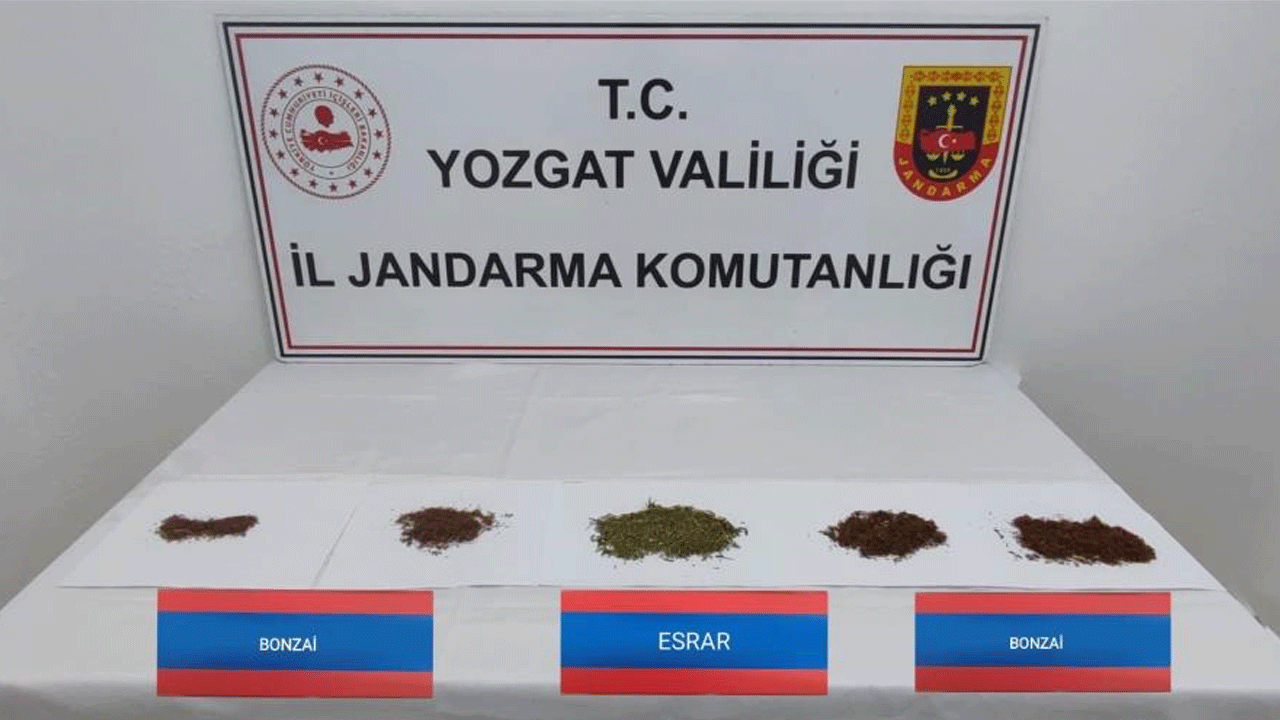 Şüpheli araçtan çıkanlar 