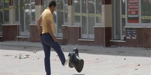 Şüpheli nesneyi vatandaş imha etti!