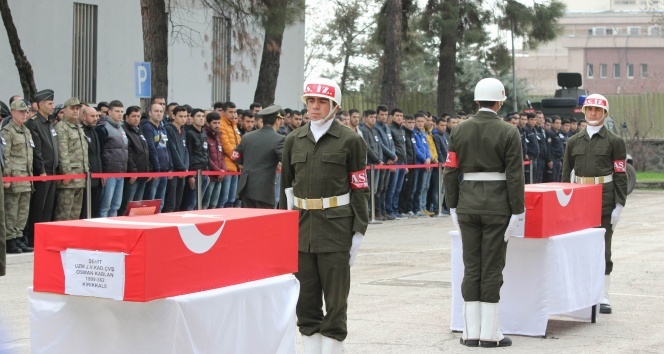 Sur şehitleri memleketlerine uğurlandı