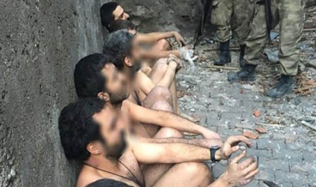 Sur'da PKK'lılar çıplak teslim oldu