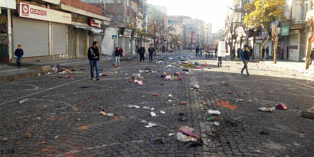 O ilçede sokağa çıkma yasağı kaldırıldı