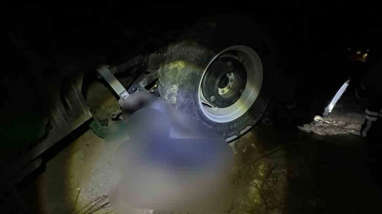 Sürdüğü traktörün altında kaldı, feci şekilde can verdi