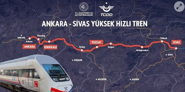 Süre 2 saate düşüyor! Raylı sistemlerde yerli dönemi! Ankara-Sivas Hızlı Tren Hattı'nı Başkan Erdoğan devreye alıyor