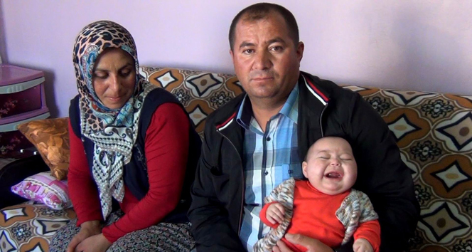 Sürekli ağlayan altı aylık Nebahat yardım bekliyor