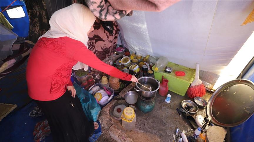 Suriye kamplarındaki sivilleri açlık korkusu sardı