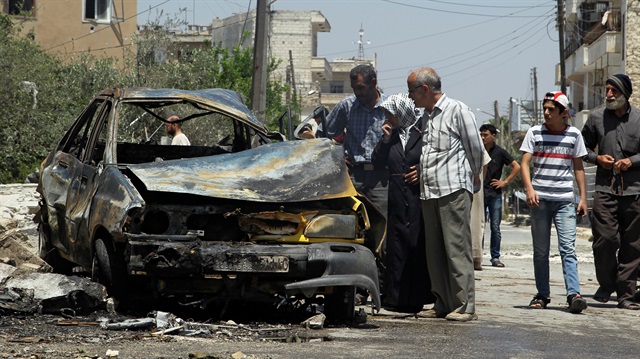 Suriye ordusu İdlib'te 15 sivili katletti