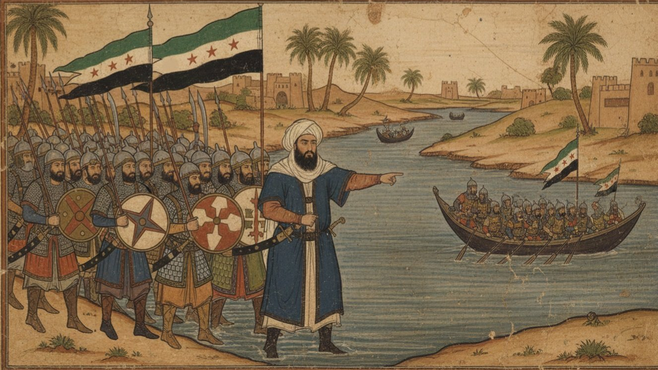 Suriye Ordusu'ndan Fatih Sultan Mehmed Göndermesi