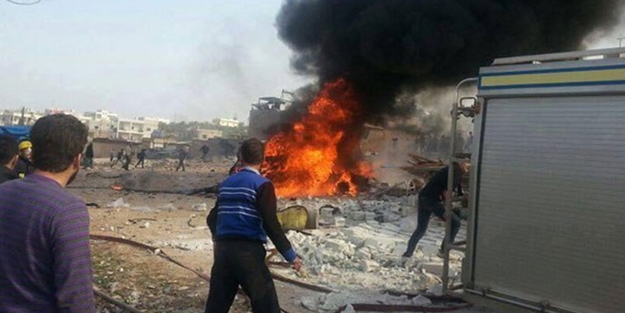 Suriye sınırında patlama!