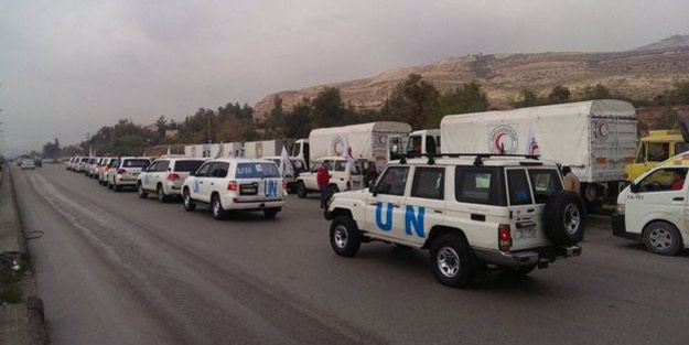 Esed ilaç yardımlarını engelliyor