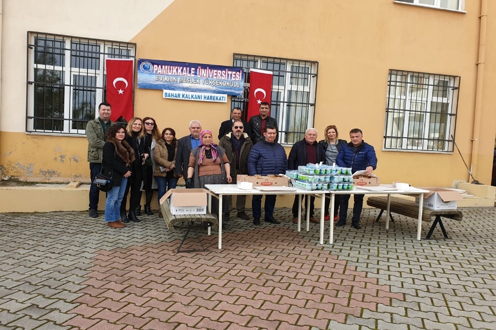 Suriye şehitleri Buldan MYO’da dualarla yad edildi 