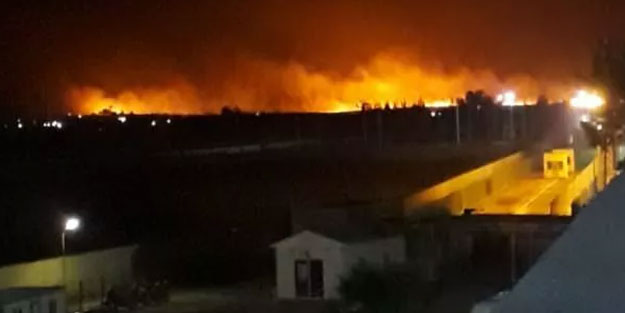 Suriye sınırı alev alev