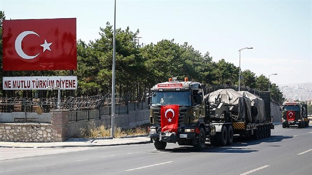 Suriye sınırına askeri destek