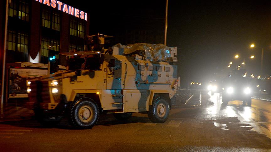 Suriye sınırına askeri sevkiyat devam ediyor