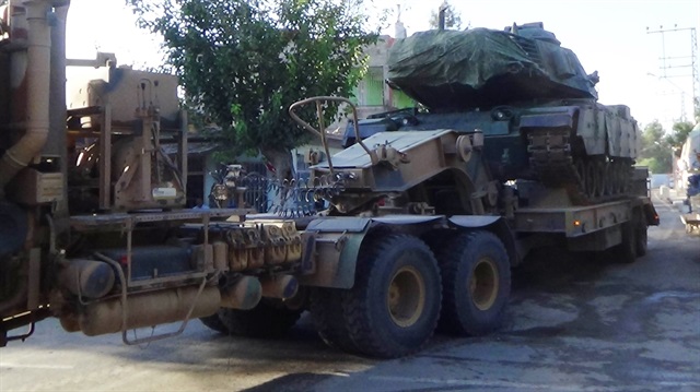 Suriye sınırına tank gönderiliyor