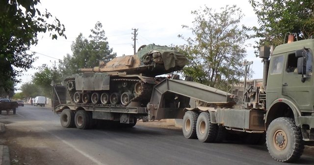 Suriye sınırına tank sevkıyatı devam ediyor