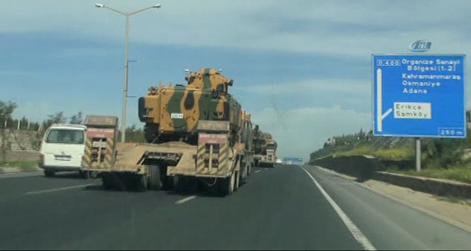 Sınıra tank sevkiyatı!