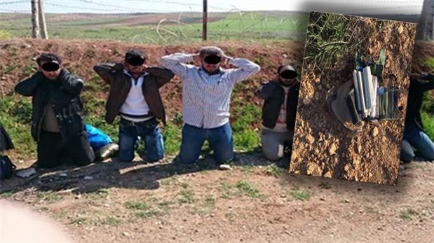 Suriye sınırında canlı bomba yakalandı