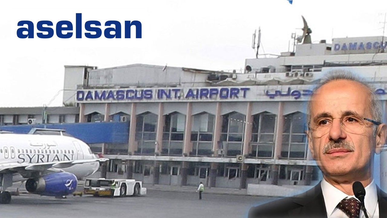 Suriye uçakları o yeni teknolojiyle tanışacak: Şam Havalimanına Türkiye mührü!