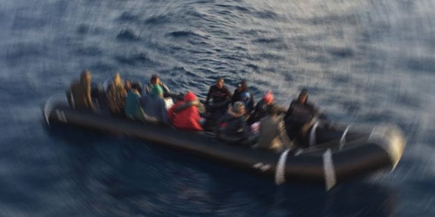 Suriye ve Filistin uyruklu 35 göçmen yakalandı