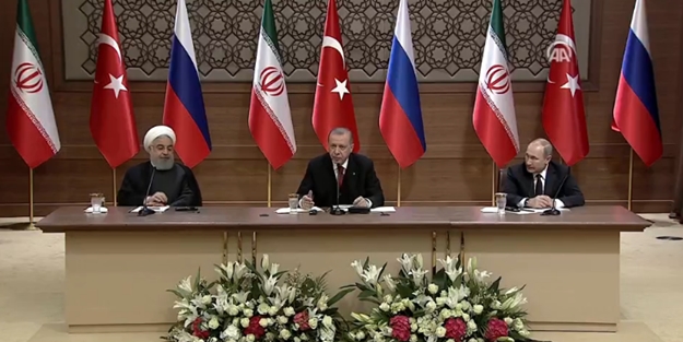 Suriye zirvesi sonrası liderlerden ortak açıklama