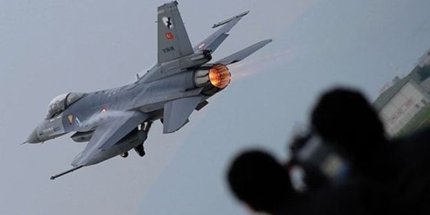 Suriye füzelerinden F-16 uçaklarına taciz