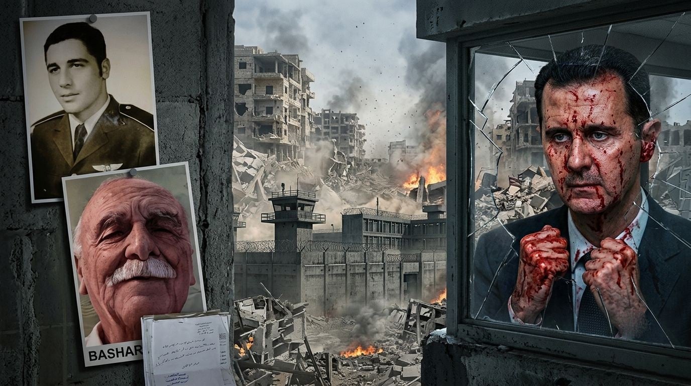Suriye'de 43 yıl hapis yatan Suriyeli pilot Tatari: Özgürlüğüme değil, Esed'in devrilmesine sevindim