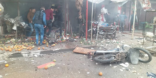 Suriye'de alçak saldırı! Ölü ve yaralılar var