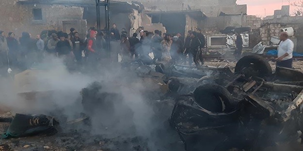 Suriye'de alçak saldırı: Ölüler var