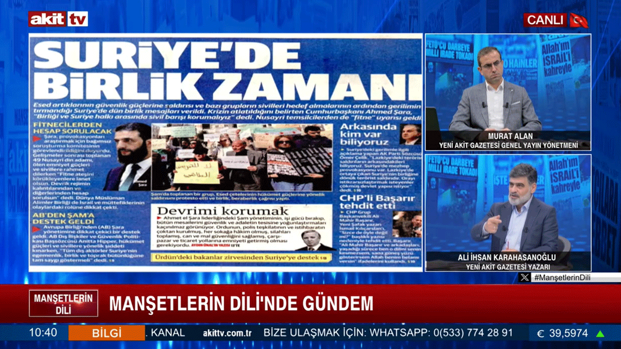 Suriye’de algı operasyonunun şifresi! Siz hiç devrimden 3 ay sonra katliam yapıldığını gördünüz mü?