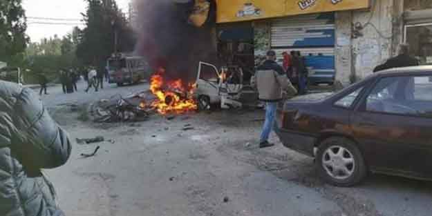 Suriye'de bombalı saldırı! Ölü ve yaralılar var