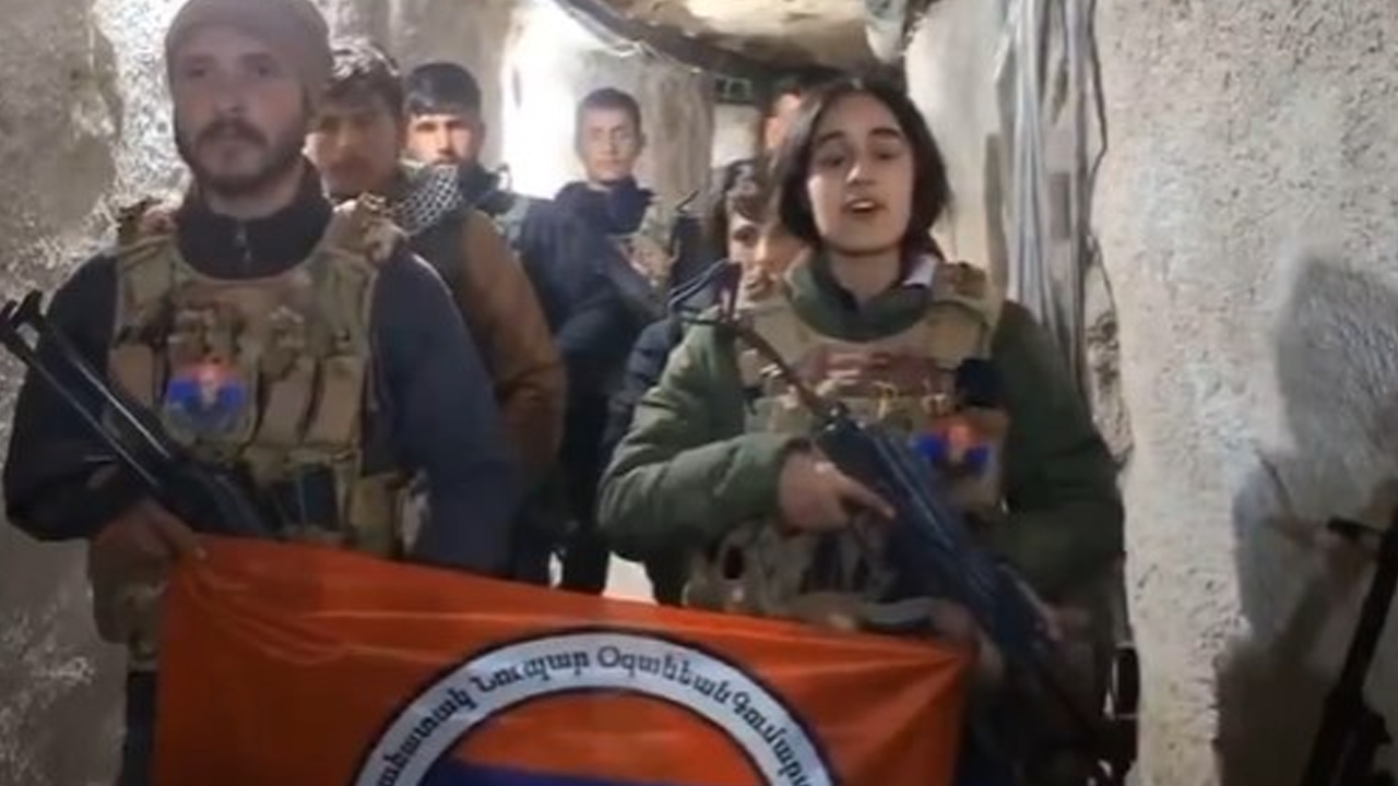 Suriye'de kirli ittifak! Köşeye sıkışan PKK-YPG'ye Suriye Ermenilerinden destek!